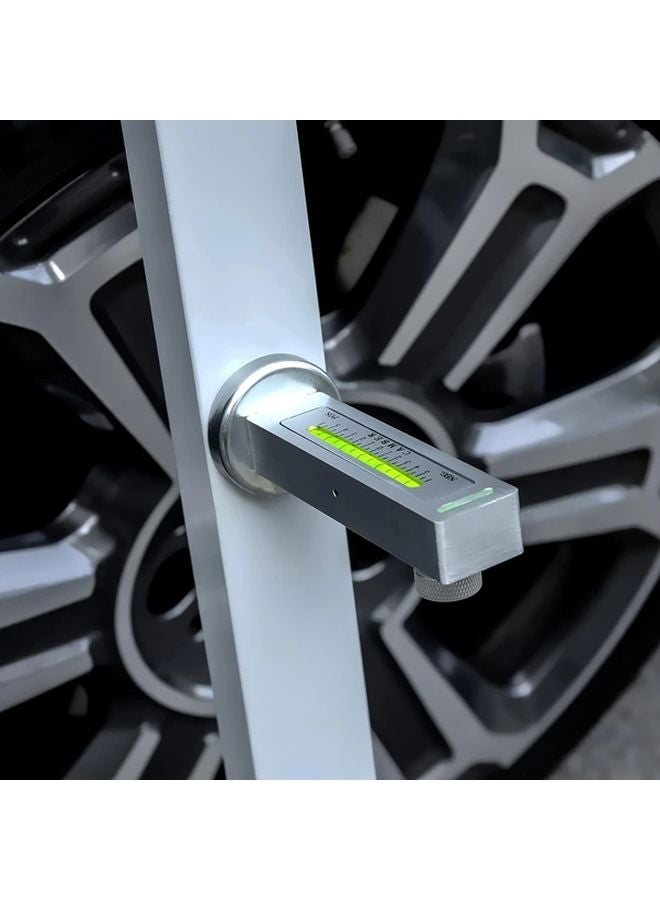 Universal Adjustable Magnetic Wheel Alignment Tool Plastic Camber Caster Gauge - Image 3